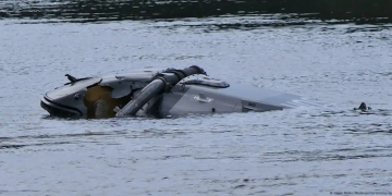 На востоке Германии разбился военный вертолет