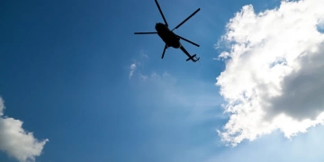 Во Франции упал противопожарный вертолет