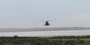 Крушение вертолета в Алматинской области: поиски экипажа продолжаются