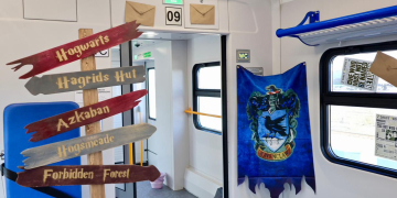 Более 300 пассажиров стали участниками первого «Поезда Поттера» в Казахстане