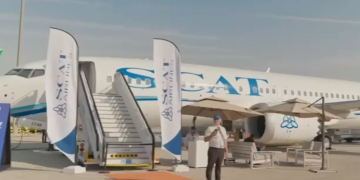 SCAT впервые представила новый Boeing 737 на Dubai Airshow 2025