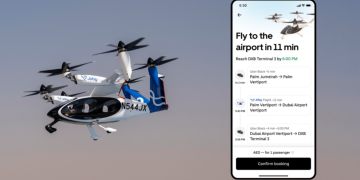 Uber анонсировал запуск воздушного такси в Дубае
